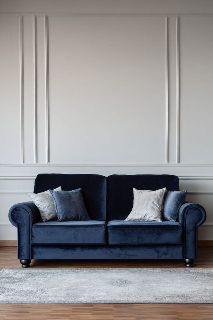 Classic Wainscoting with Two-Tone Paint