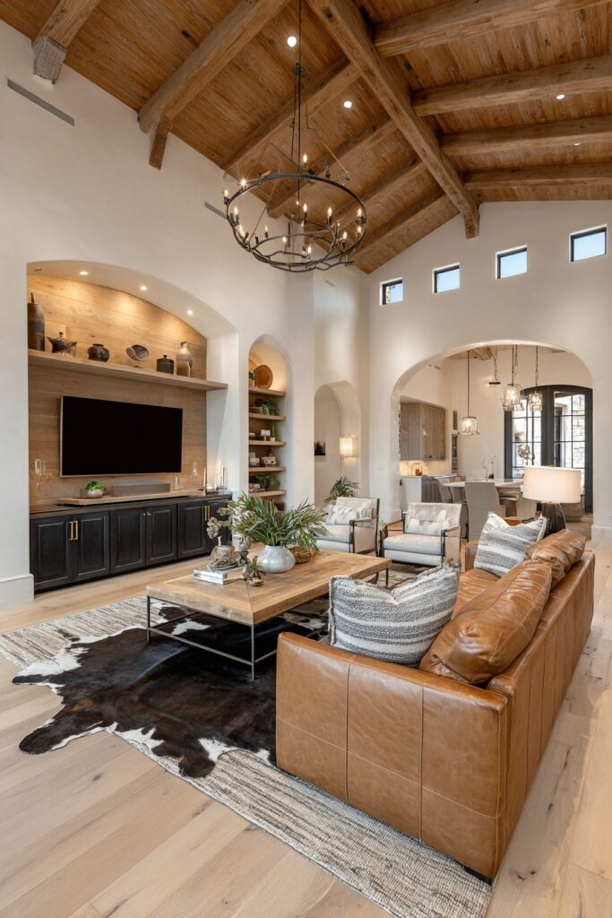 Caramel Leather with Organic Warmth