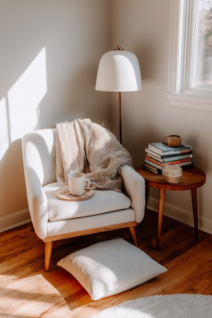 Reading Nook Corner Comfort Haven
