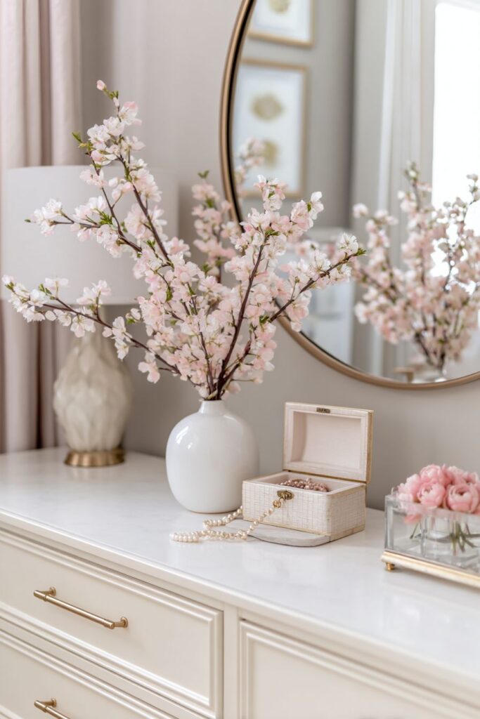 Styled Dresser Vignette