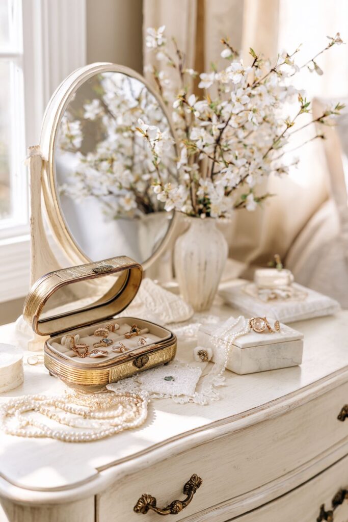 Styled Dresser Vignette