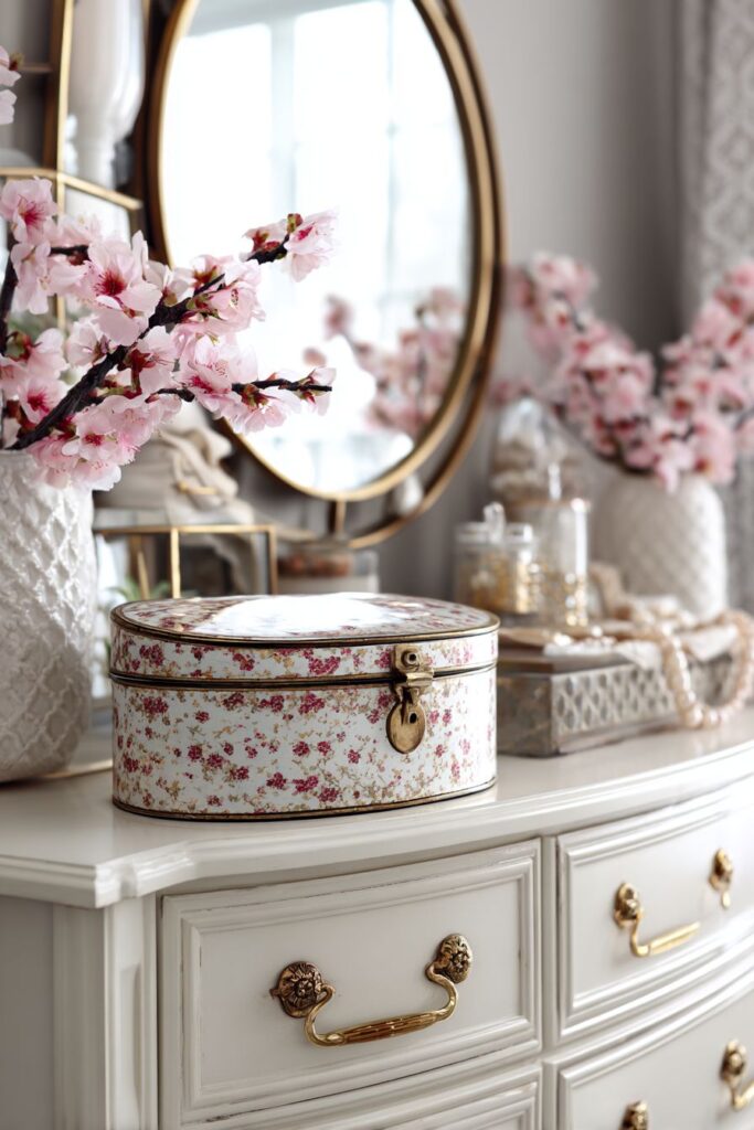 Styled Dresser Vignette