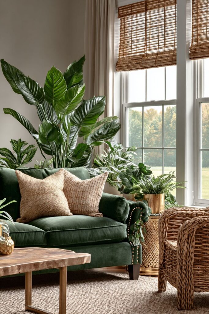 Tropical Indoor Jungle Atmosphere