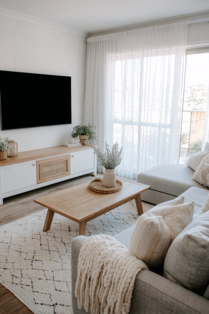 Scandinavian Hygge Entertainment Haven
