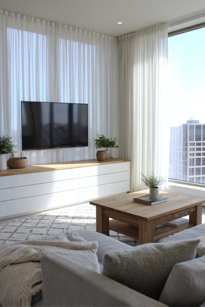 Scandinavian Hygge Entertainment Haven