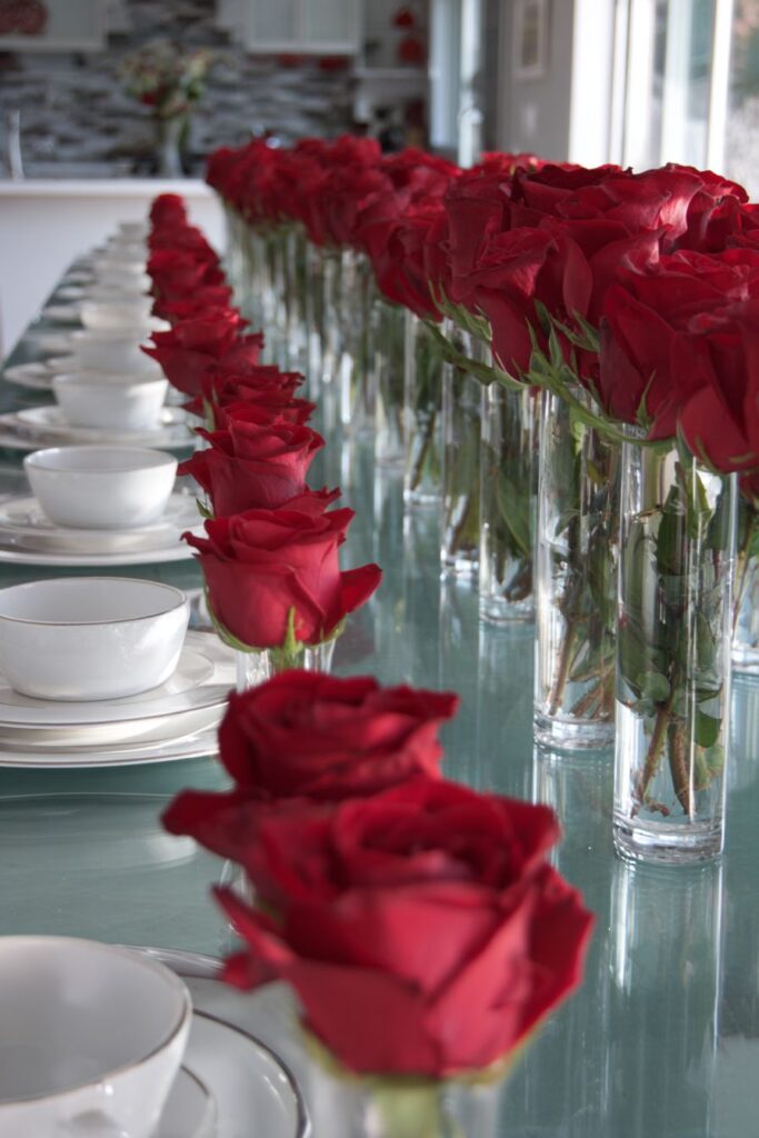 Contemporary Glass and Steel Romance