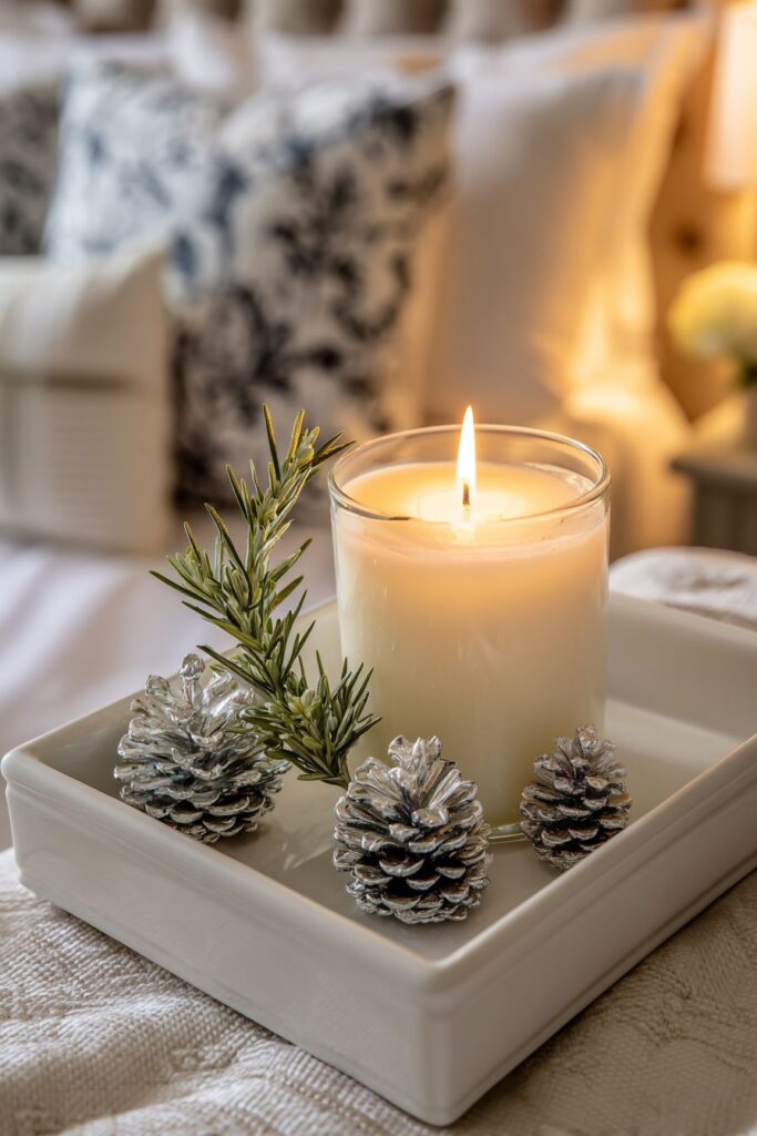 Intimate Bedroom Nightstand Vignette