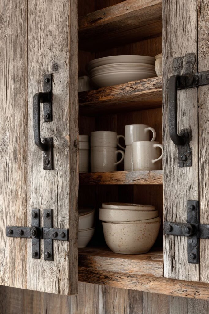 Industrial-Style Weathered Pine Authenticity