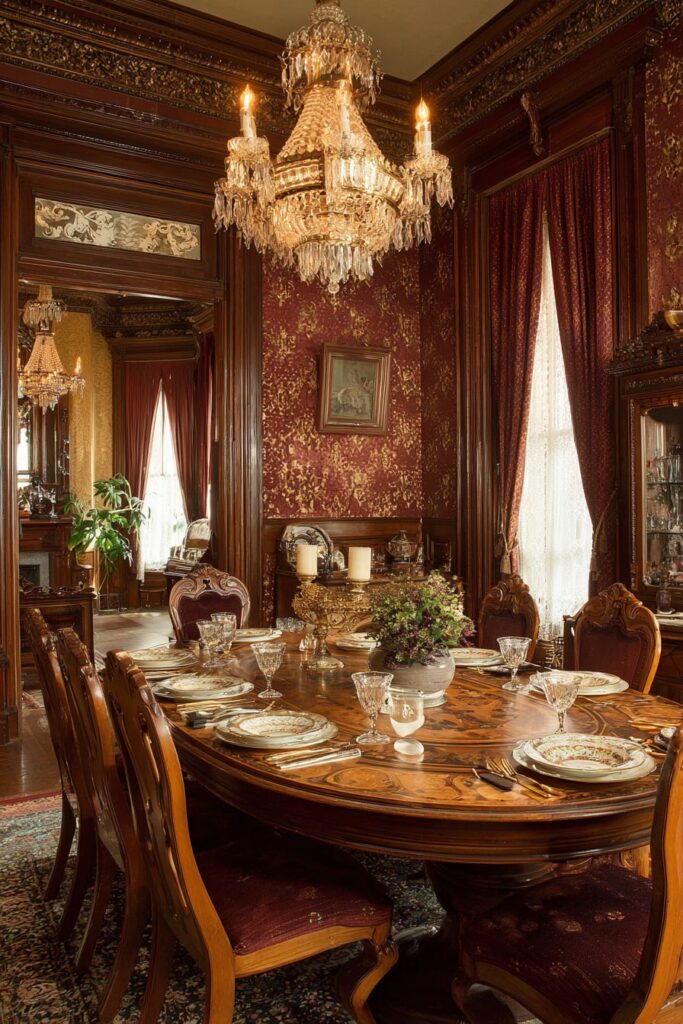 Circular Table with Lazy Susan Innovation