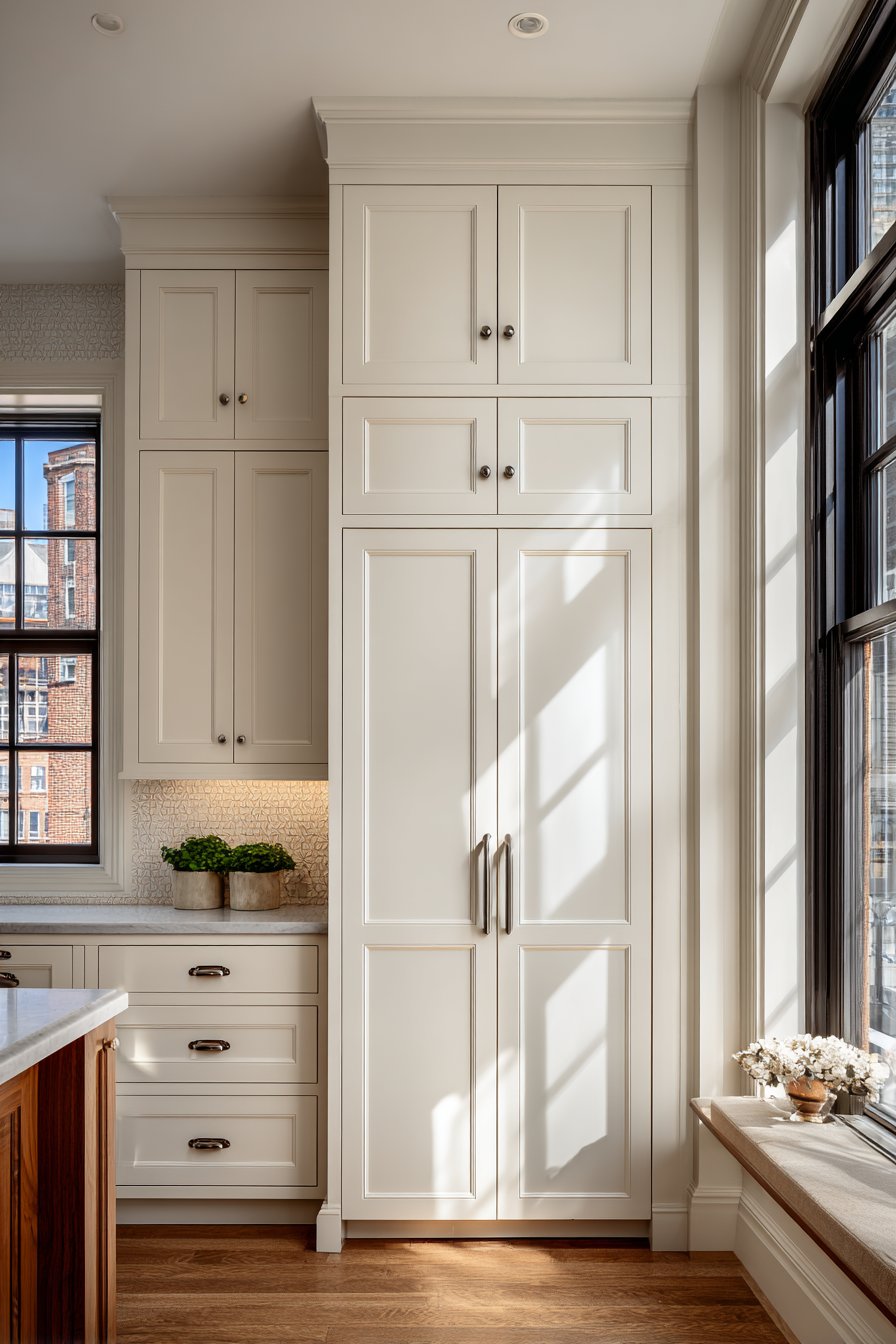 Classic White or Neutral Cabinetry