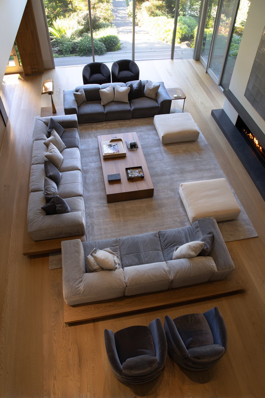 Create Conversation Zones with Strategic Furniture Placement