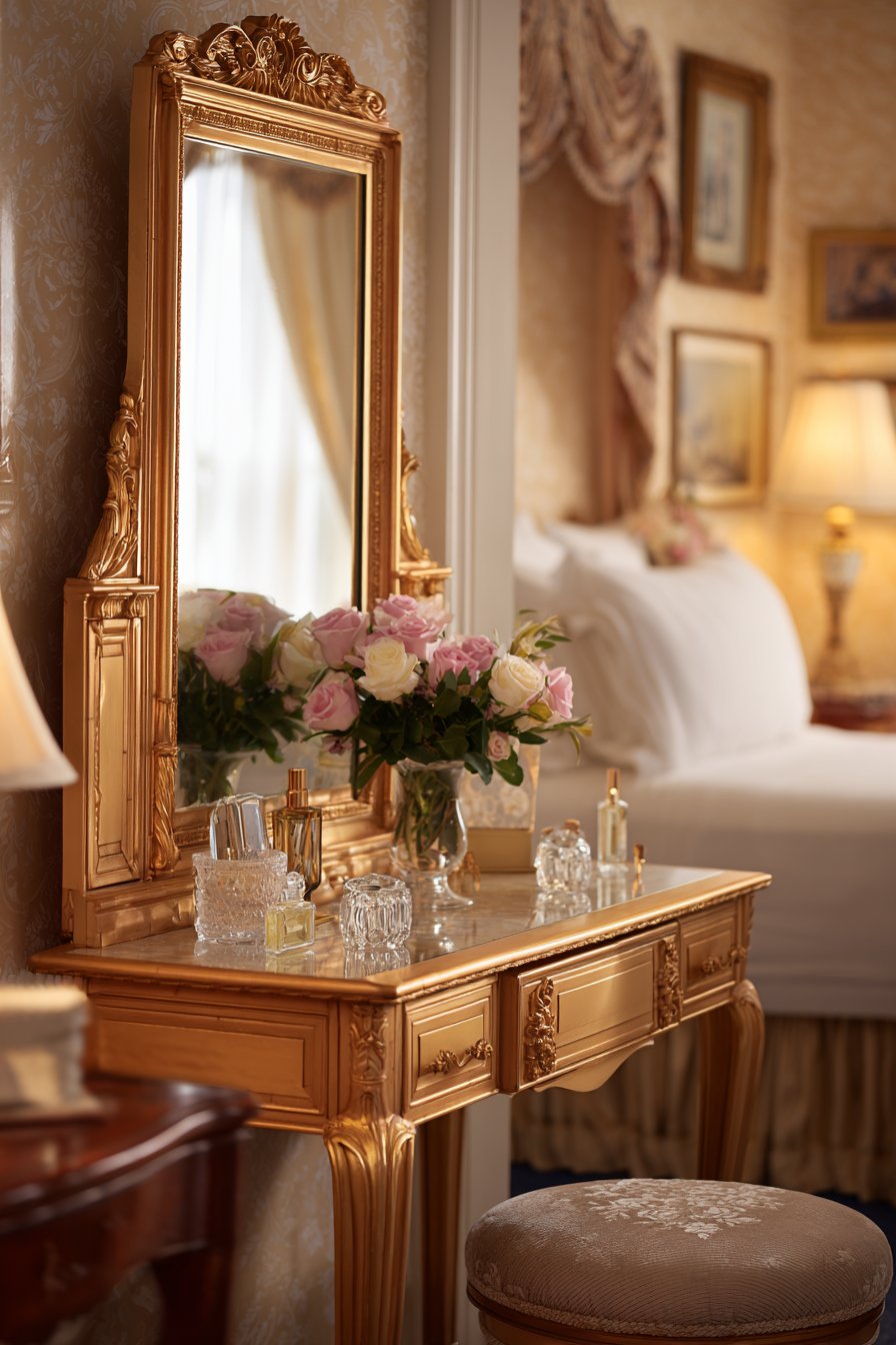 Mirror Placement and Vanity Area