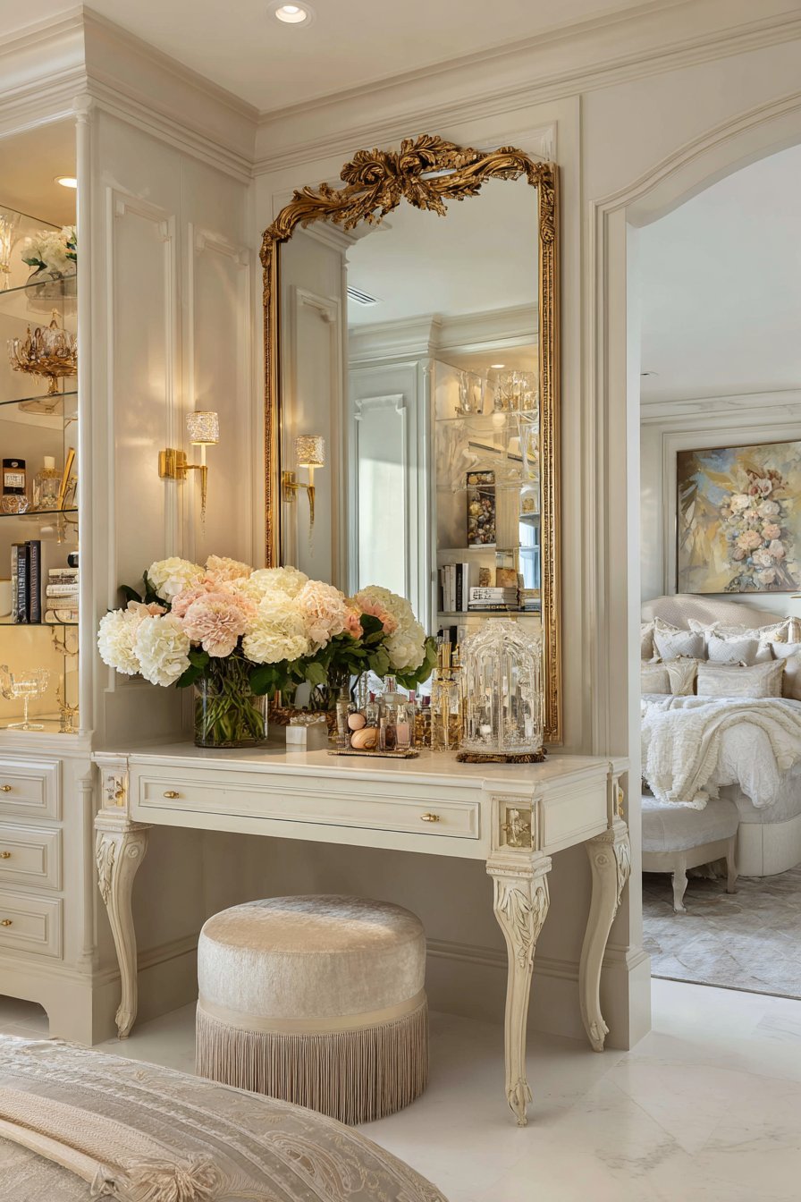 Mirror Placement and Vanity Area