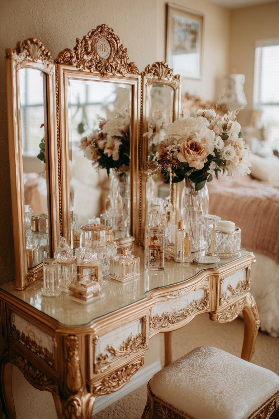 Mirror Placement and Vanity Area