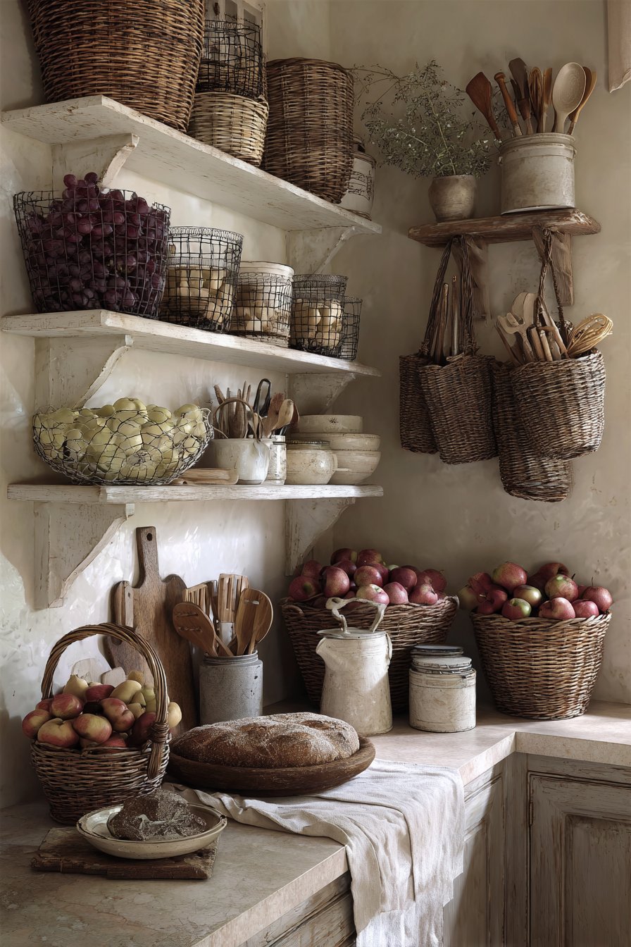 Woven Baskets and Natural Storage Solutions