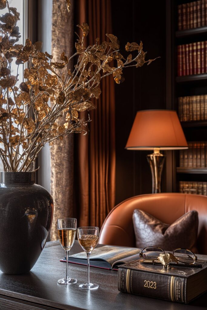 Sophisticated Home Office Celebration Conversion