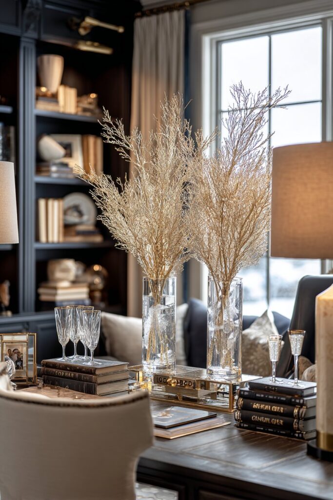 Sophisticated Home Office Celebration Conversion