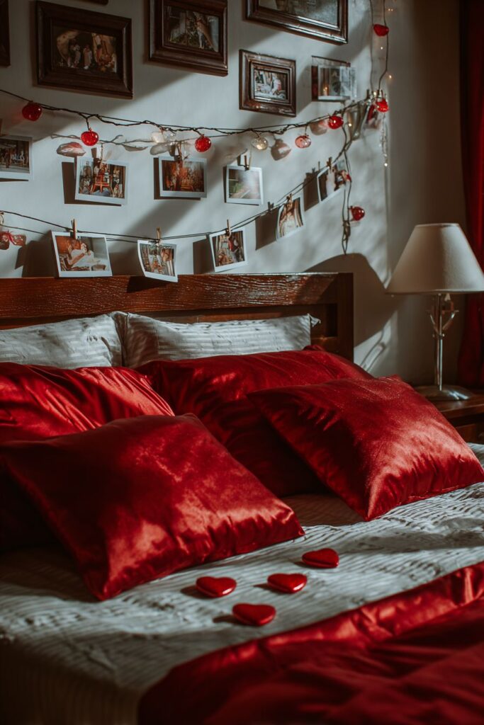 Personal Memory Lane Bedroom Display