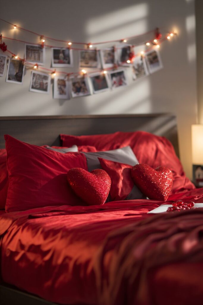 Personal Memory Lane Bedroom Display