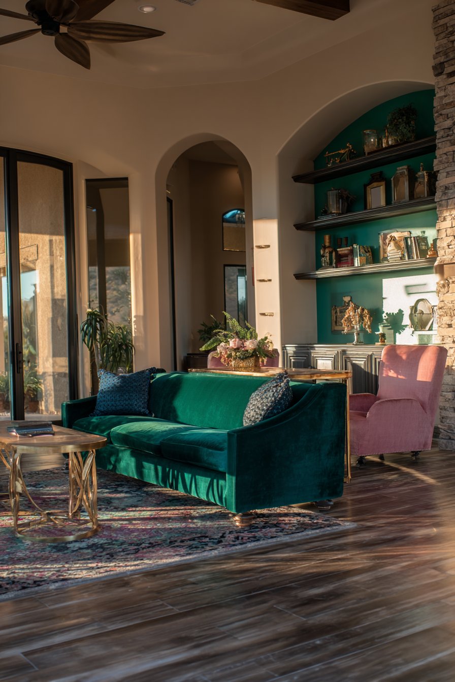 Emerald Green Brings Natural Opulence