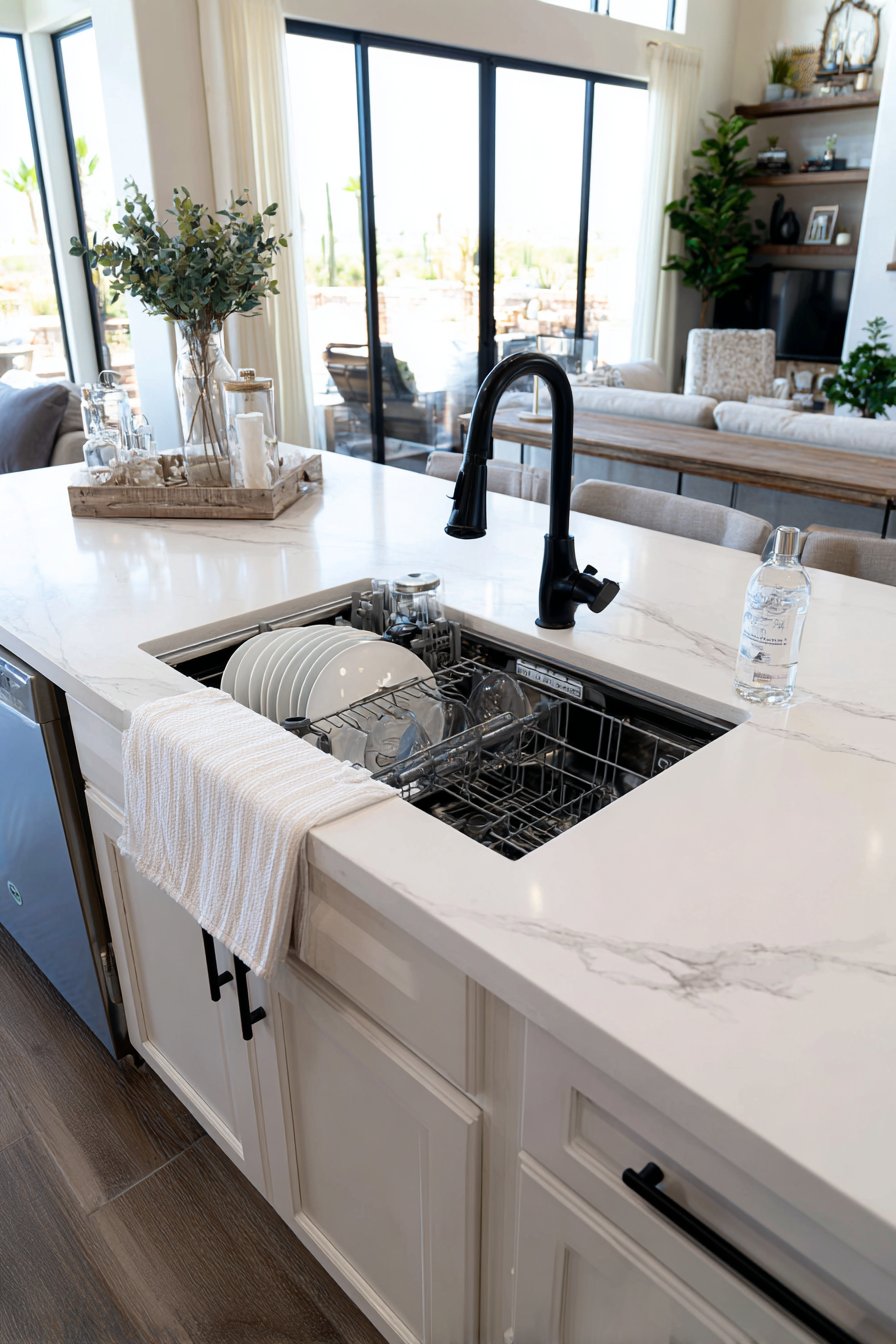 Implement the One-Touch Rule for Dishes and Items