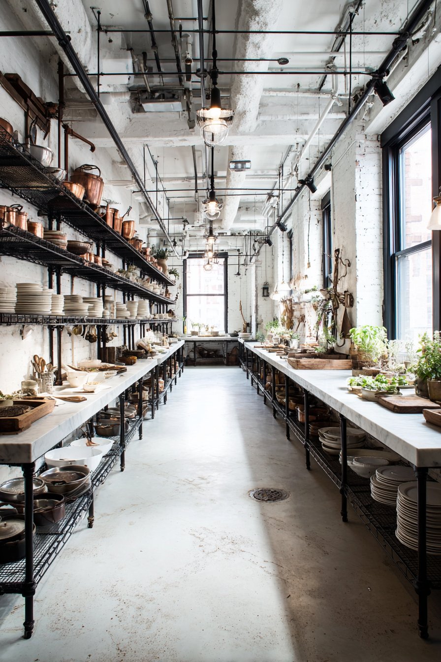  Install Open Metal Shelving Systems