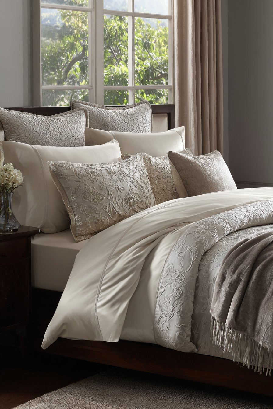 Luxurious Bedding and Textiles