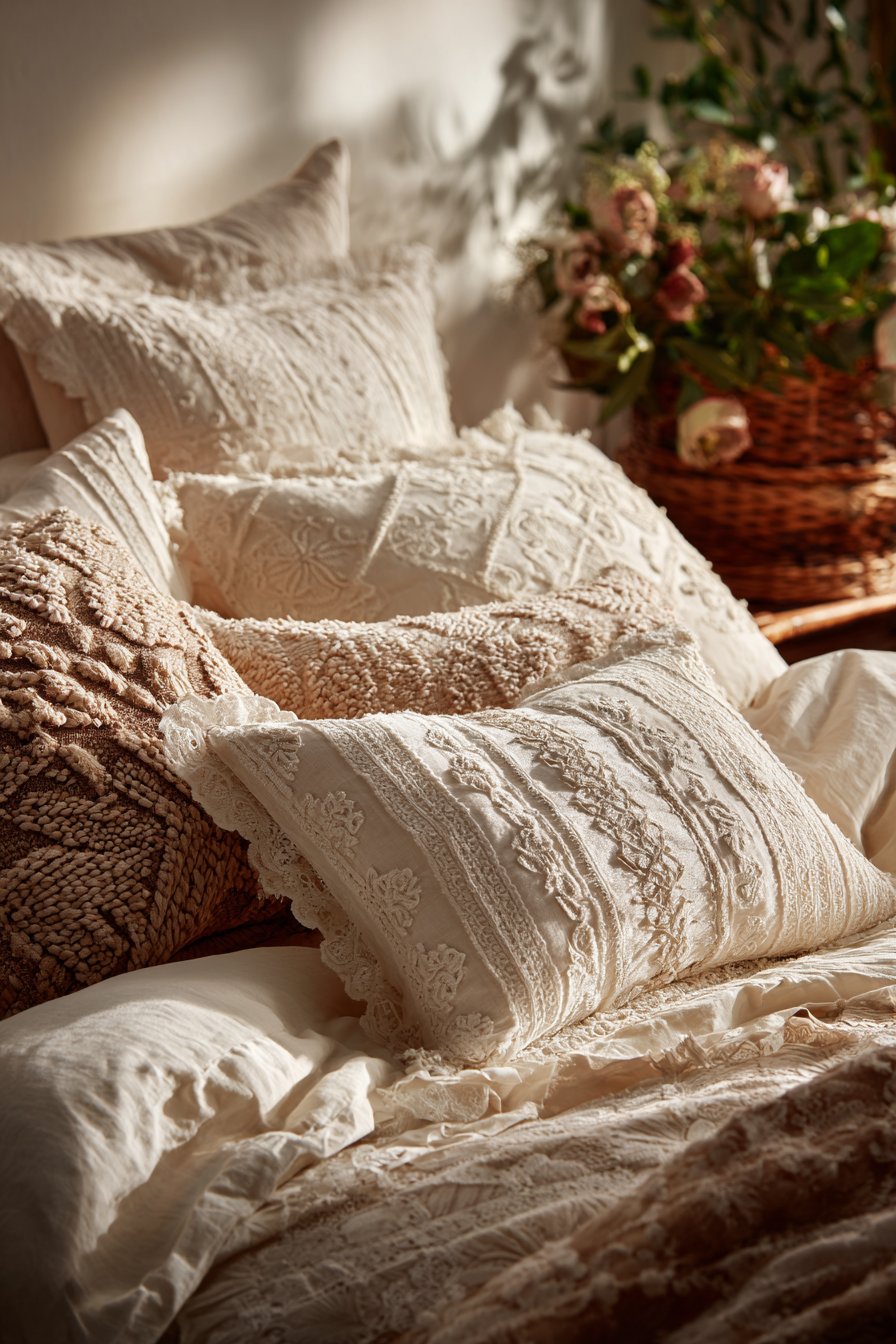 Luxurious Bedding and Textiles