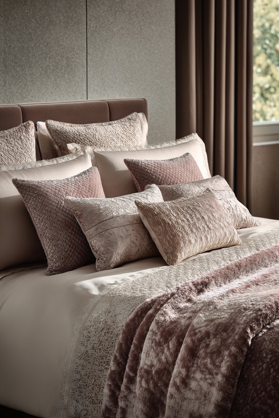 Luxurious Bedding and Textiles