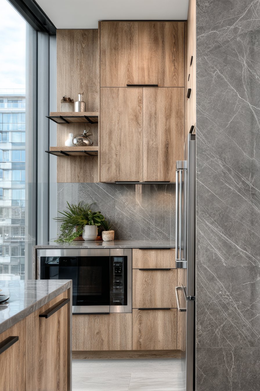 Mixed Material Palettes Creating Visual Interest