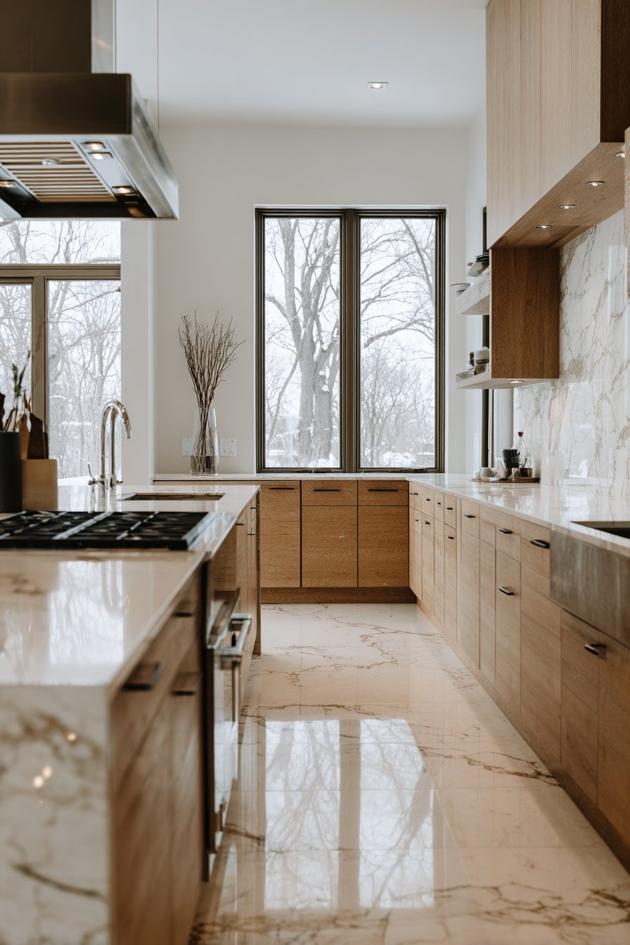 Mixed Material Palettes Creating Visual Interest