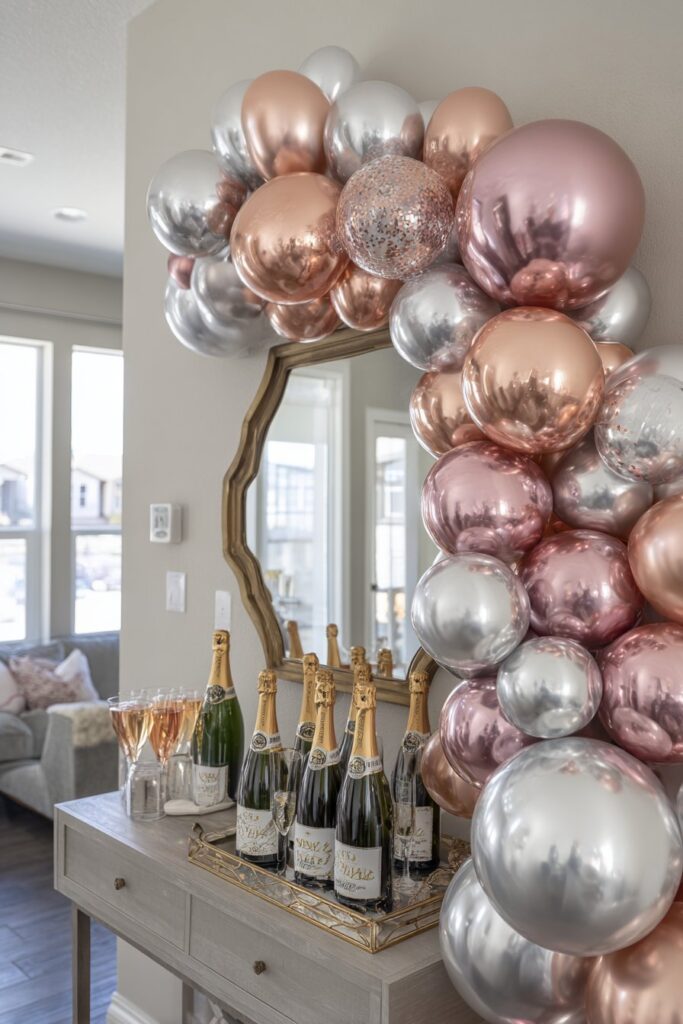 Modern Entryway Welcome Display