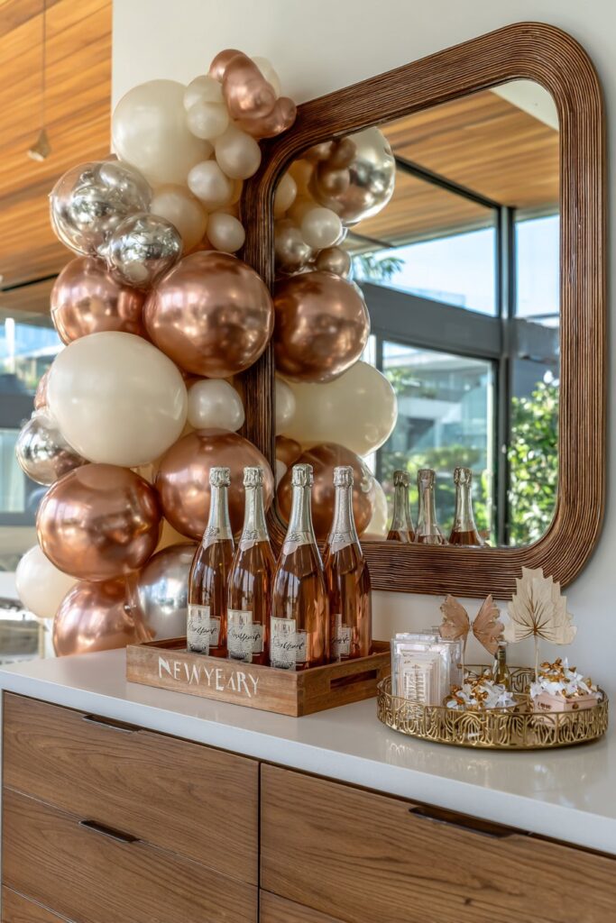 Modern Entryway Welcome Display