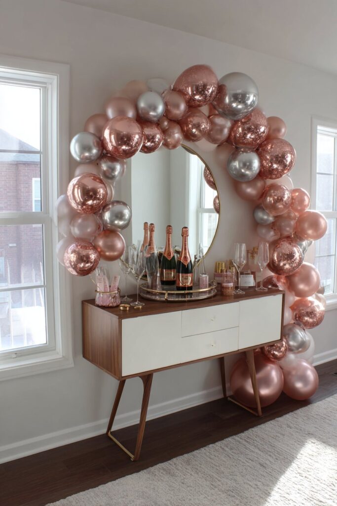 Modern Entryway Welcome Display