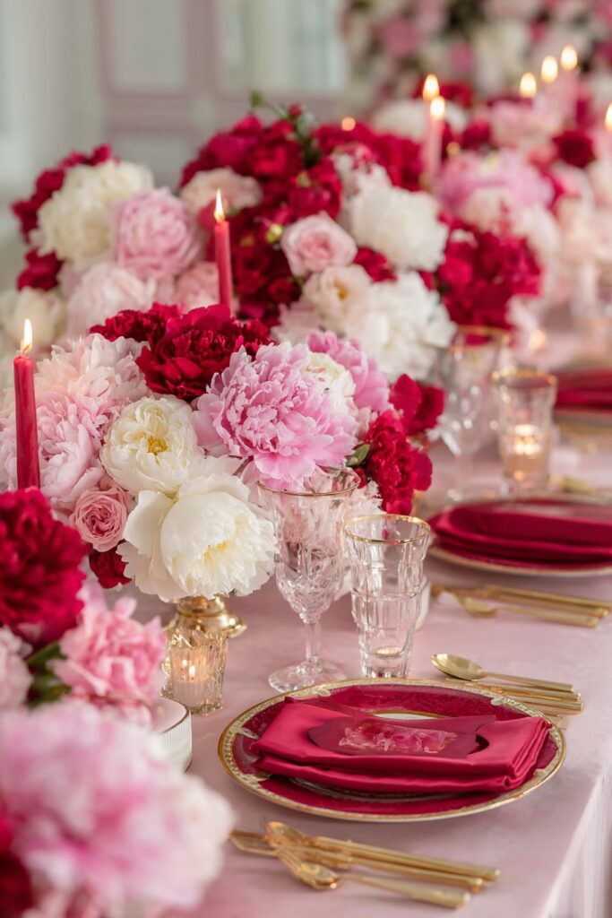 Intimate Dining Room Tablescape for Two