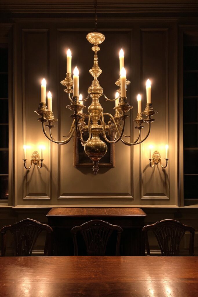  Install Period-Appropriate Lighting Fixtures