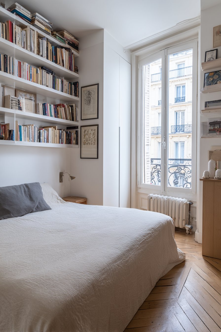 Vertical Storage Maximizes Floor Space