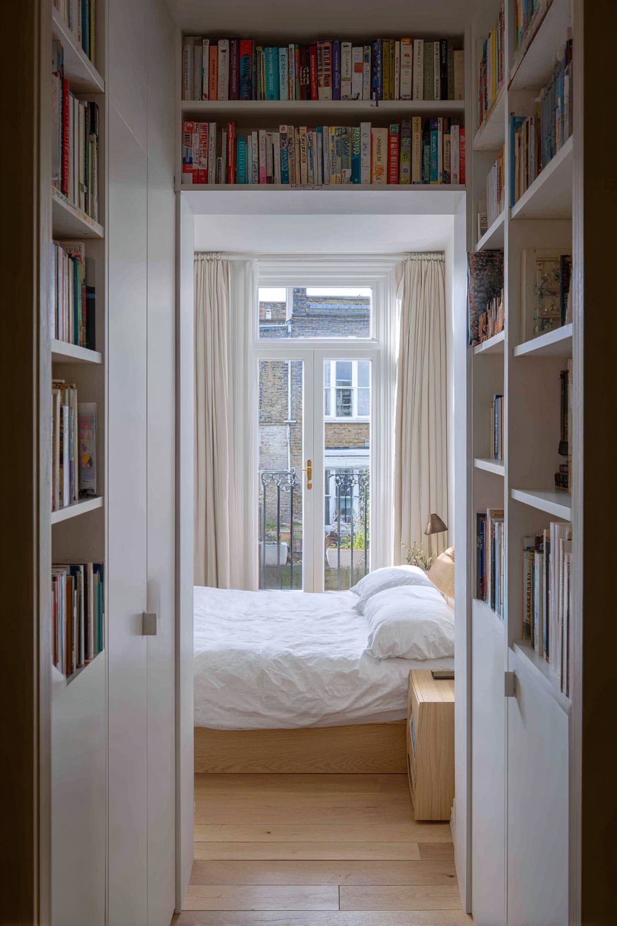 Vertical Storage Maximizes Floor Space