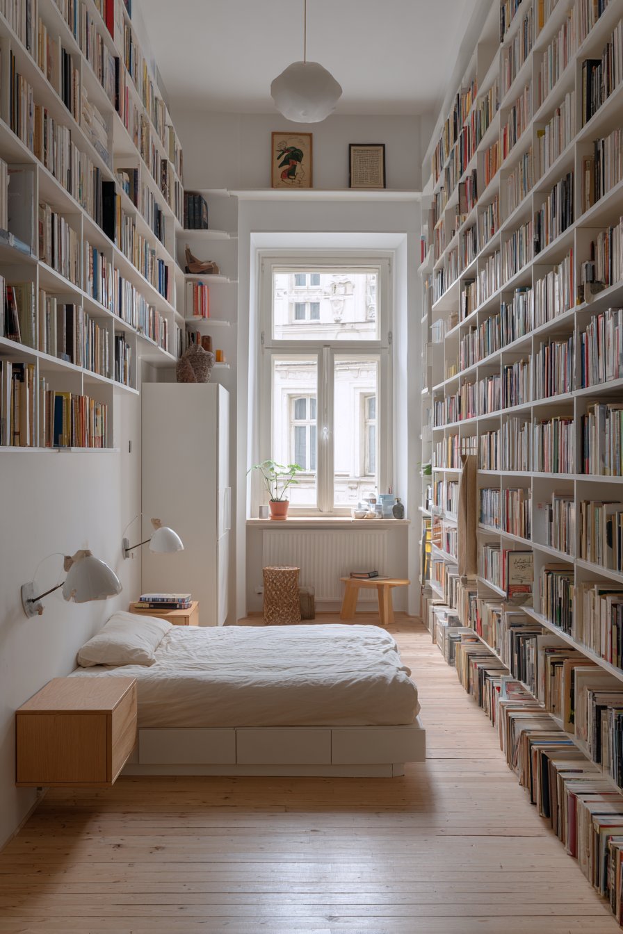 Vertical Storage Maximizes Floor Space