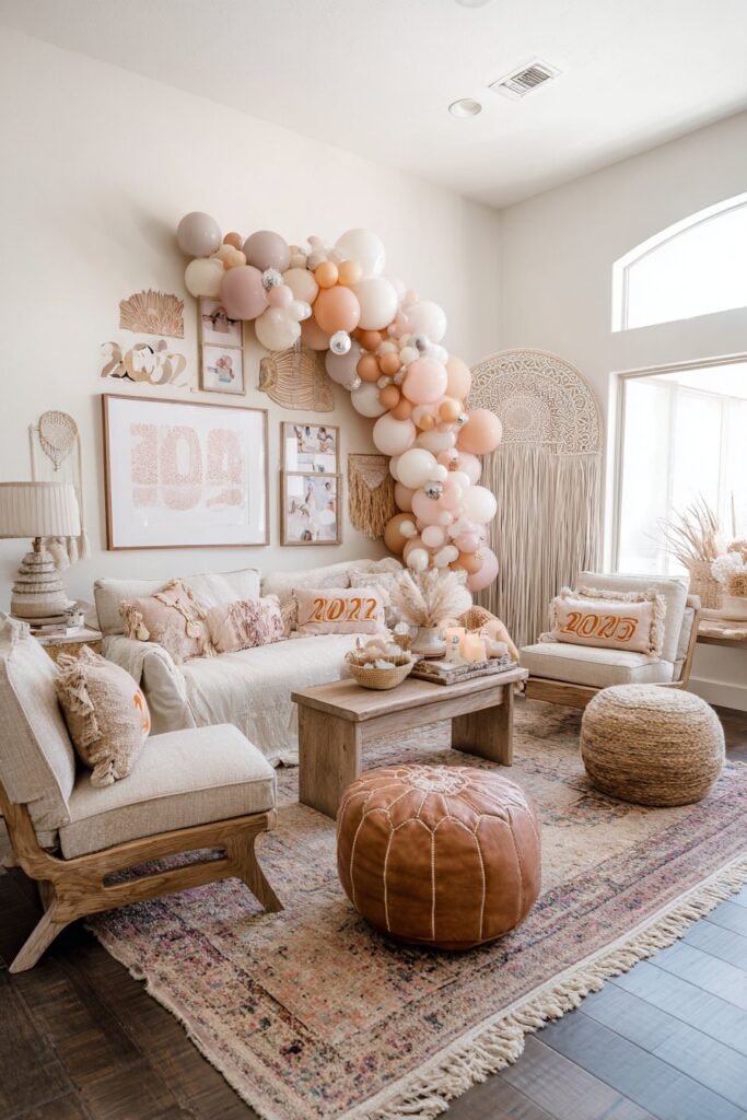 DIY Photo Wall Party Corner