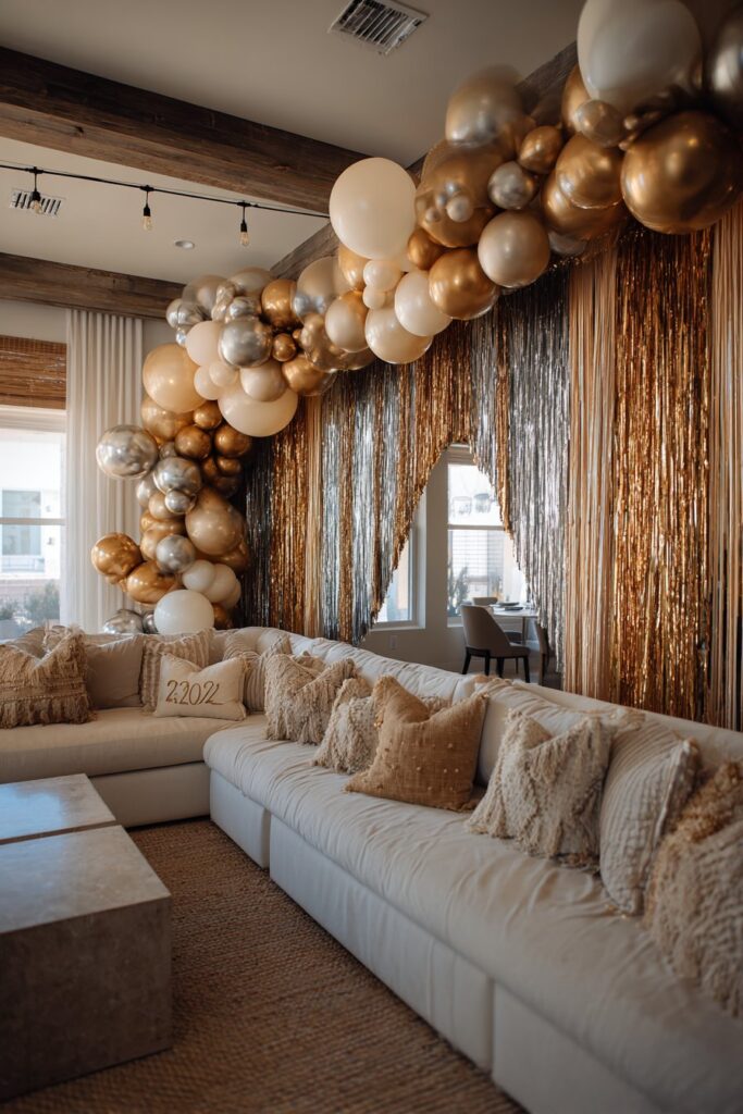 DIY Photo Wall Party Corner