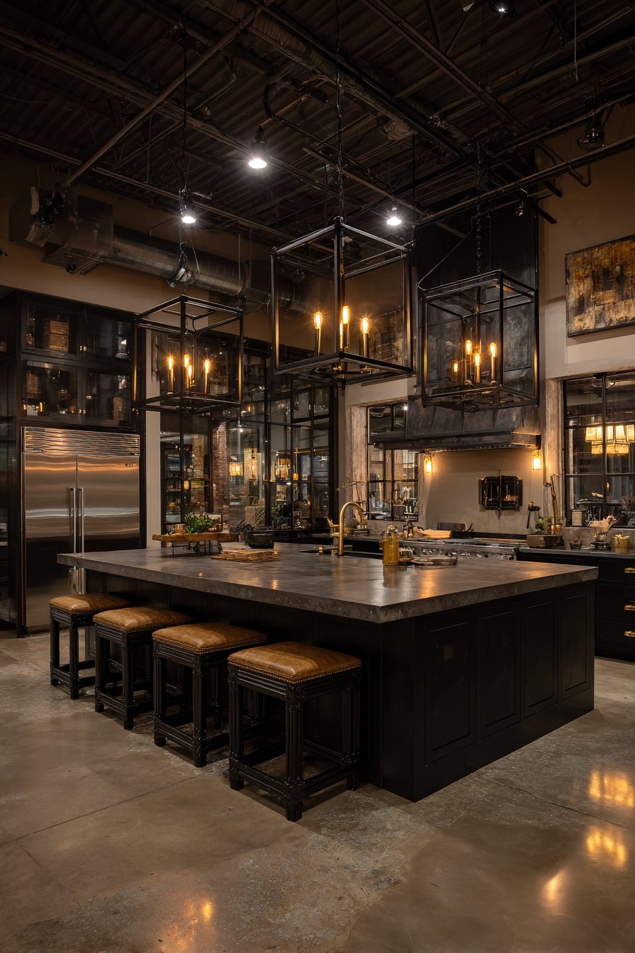 Incorporate Industrial Pendant Lighting