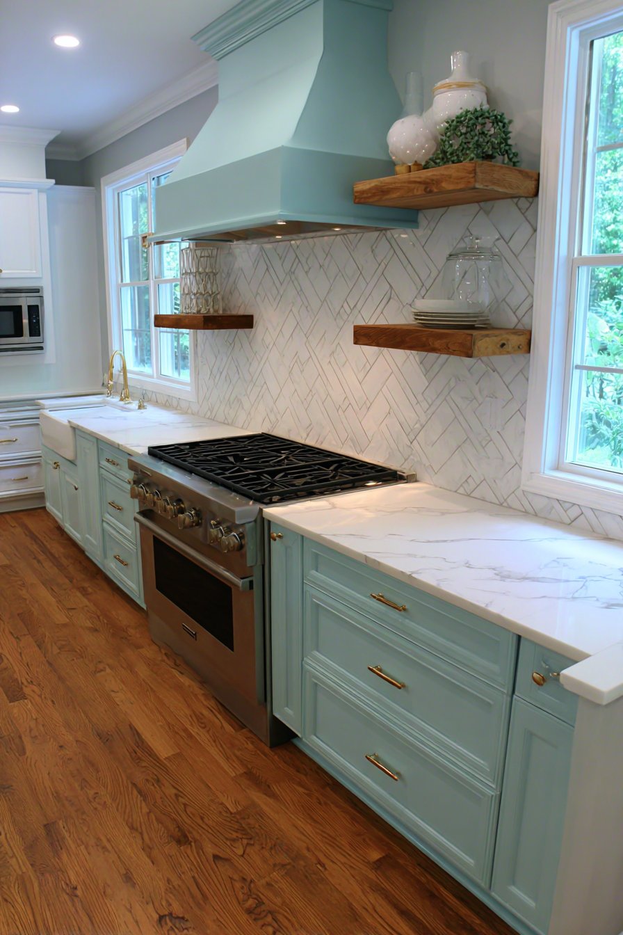 Refresh Walls with Paint or Backsplash