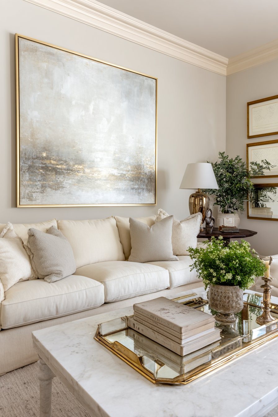 Curated Art and Accessories Reflect Personal Sophistication