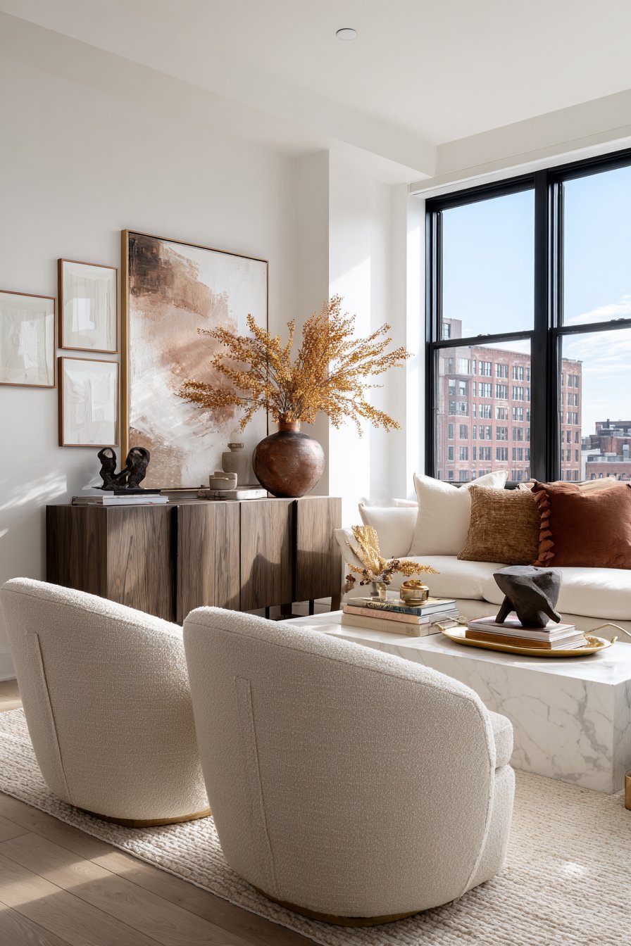 Curated Art and Accessories Reflect Personal Sophistication