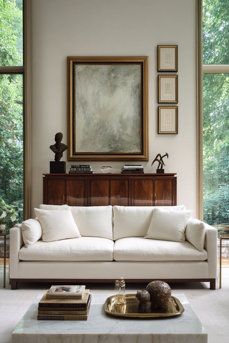 Curated Art and Accessories Reflect Personal Sophistication