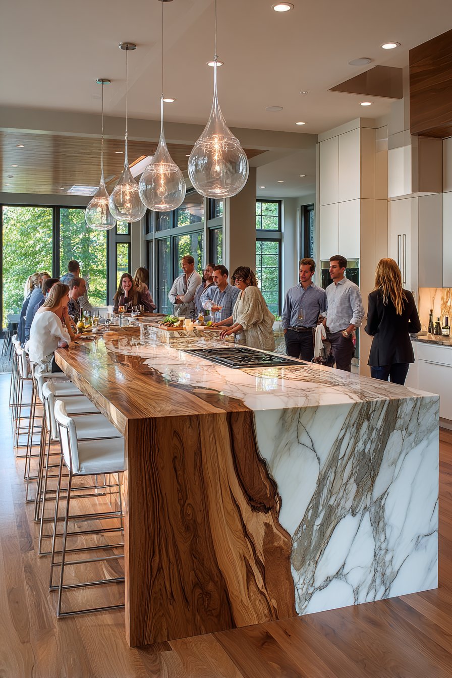 Functional Islands as Social Centerpieces