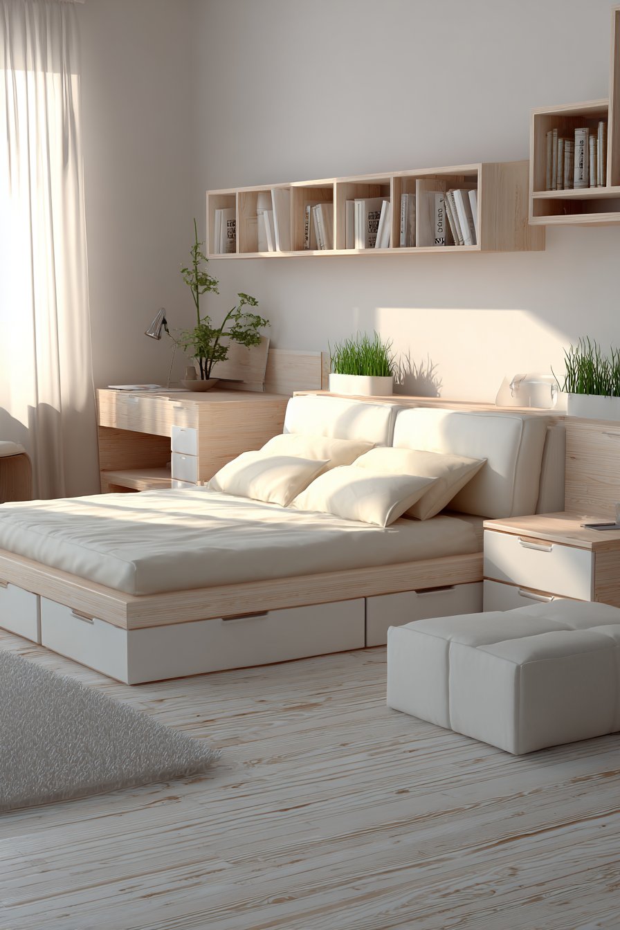 Multi-Functional Furniture Reduces Clutter