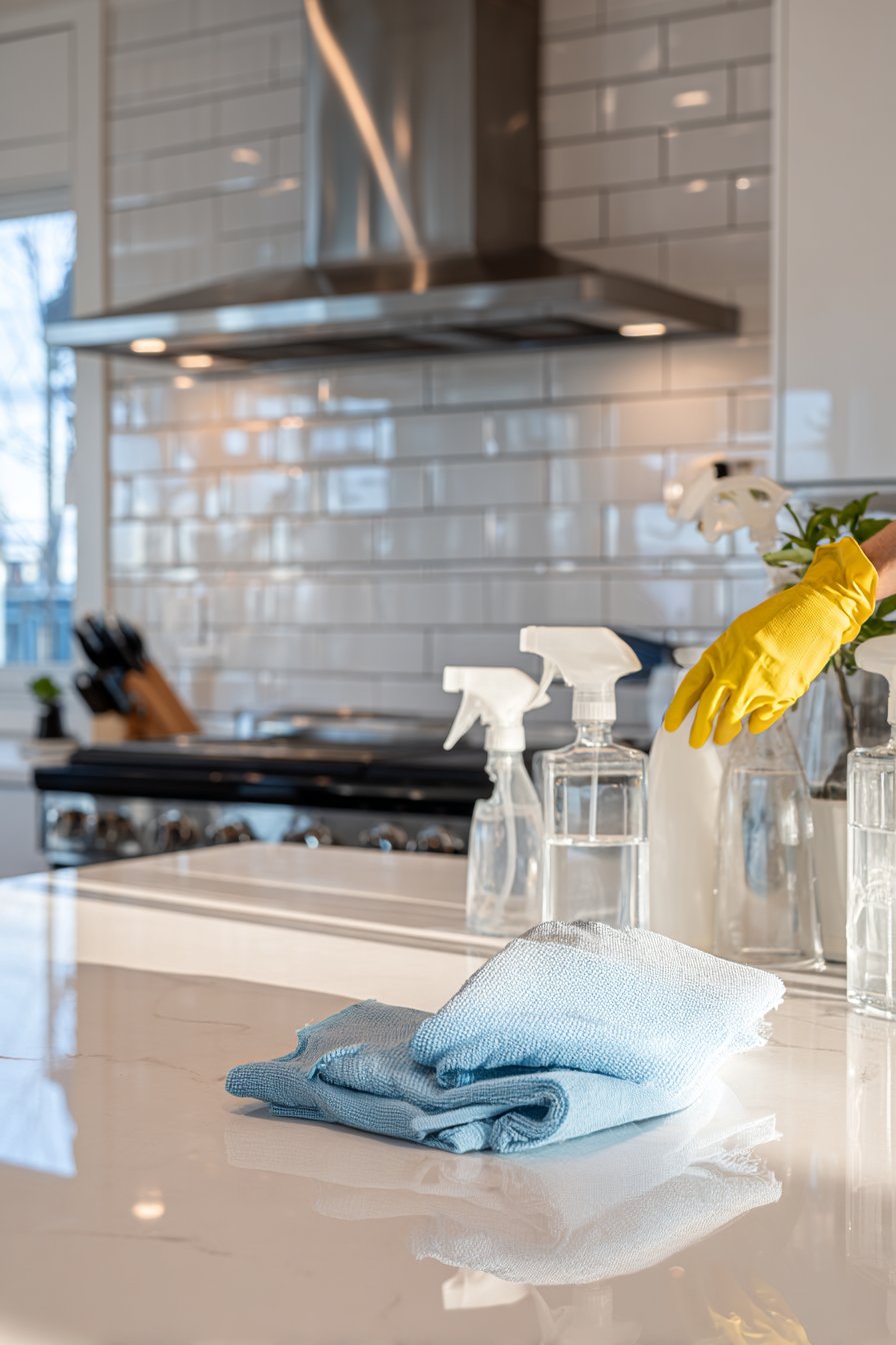 Tackle Spills and Splatters Immediately