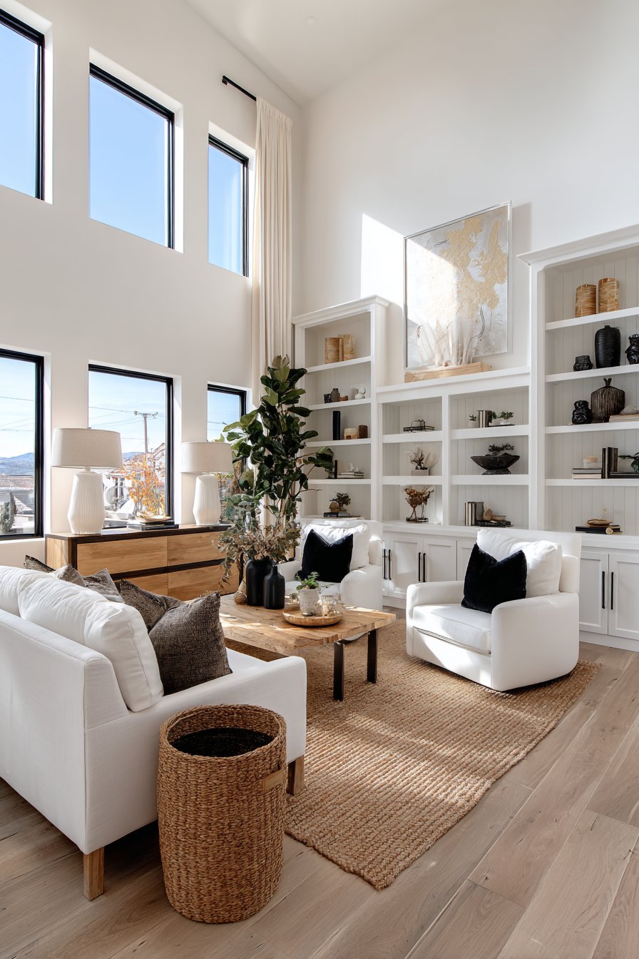Utilize Vertical Space with Tall Furniture and Decor